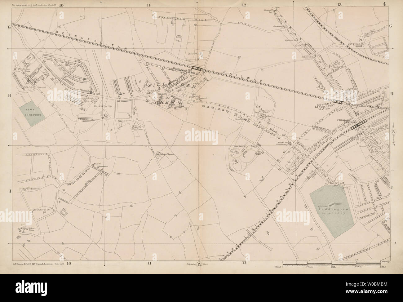 WILLESDEN GREEN Kilburn Brondesbury Queens Park Dollis Hill Kensal