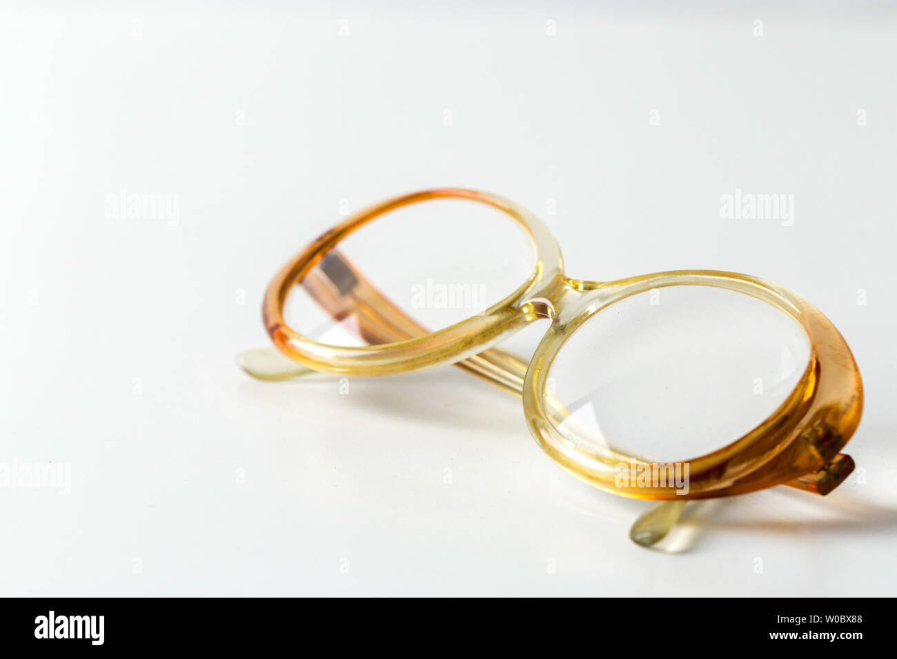 eyeglasses isolated on white Stock Photo - Alamy