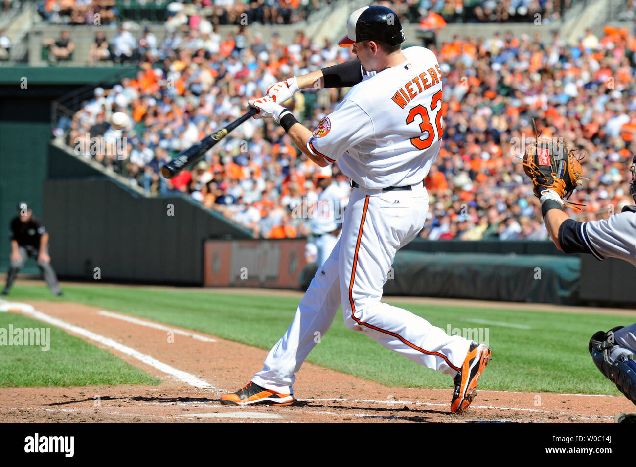 Baltimore Orioles win on Matt Wieters' RBI in ninth 