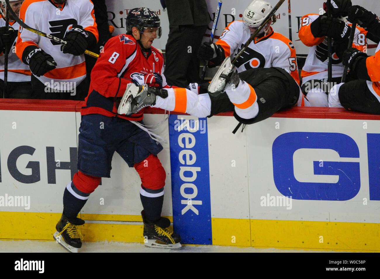 Washington Capitals left wing Alex 