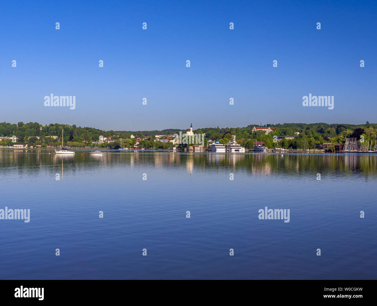 Starnberg at Lake Starnberg, Bavaria, Germany Stock Photo Alamy