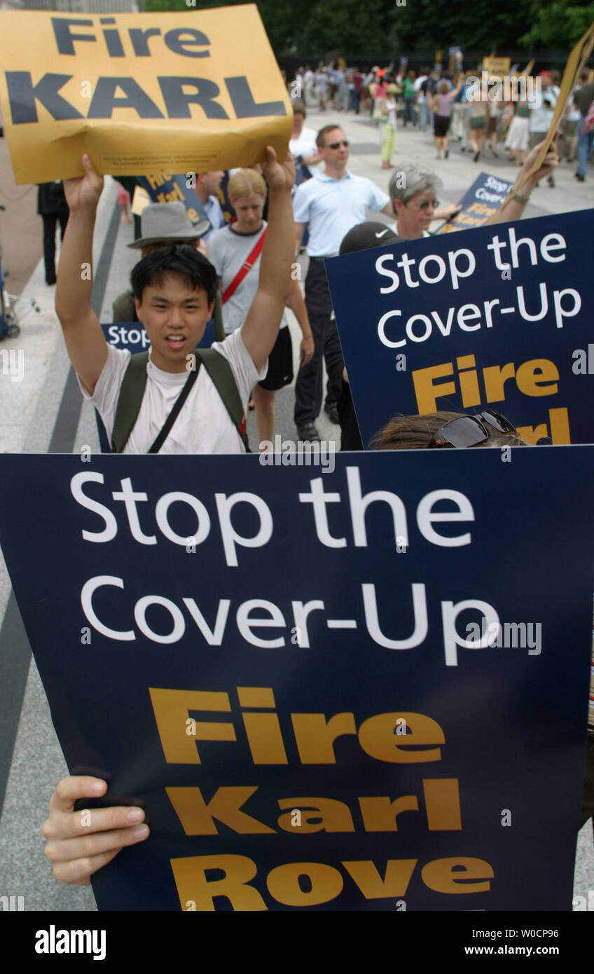 A large crowd joined Political Action members in front of
