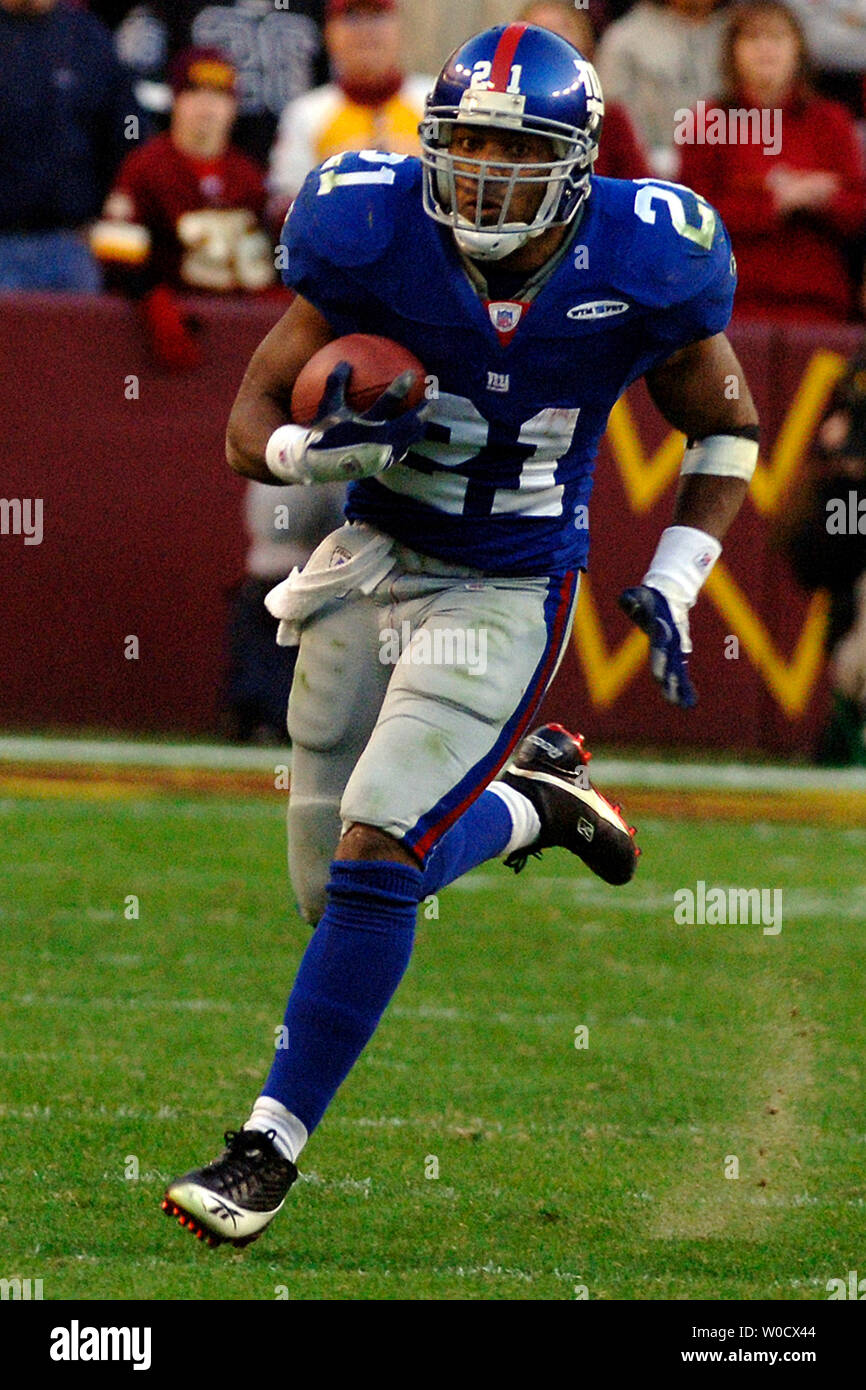 Giants running back tiki barber hi-res stock photography and