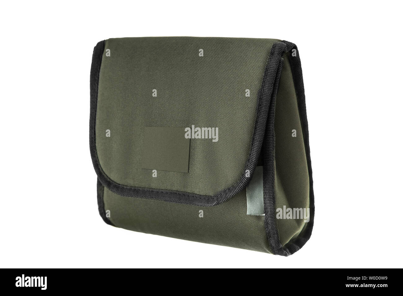 Green soft case for guns isolated for white background Stock Photo - Alamy