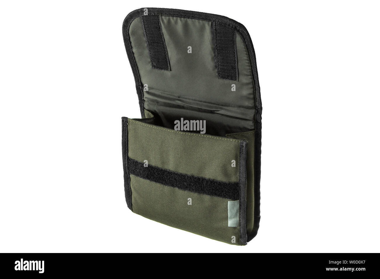 Green soft case for guns isolated for white background Stock Photo - Alamy