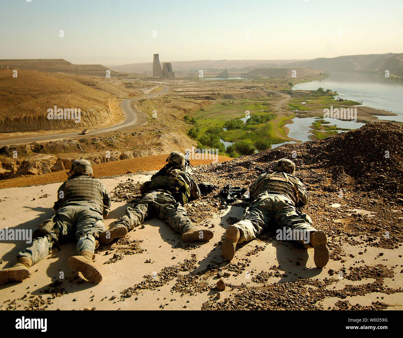 Soldiers from the 1/17th Infantry 172nd Stryker BDE Ft. Wainwright, AK