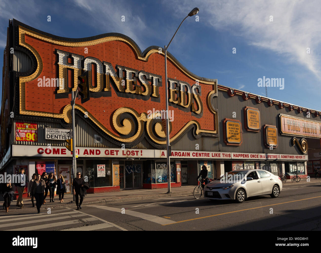 Honest Ed's in Toronto, pre-demolition Stock Photo