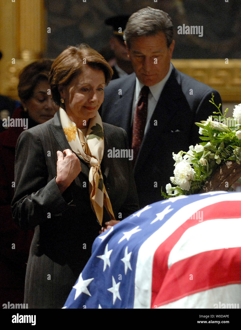 Incoming Speaker Of The House Nancy Pelosi And Her Husband Participate In The Public Viewing As Former President Gerald R Ford Lies In State In The Rotunda Of The U S Capitol In Incoming Speaker Of The House Nancy Pelosi And Her Husband Participate In The Public Viewing As Former President Gerald R Ford Lies In State In The Rotunda Of The U S Capitol In