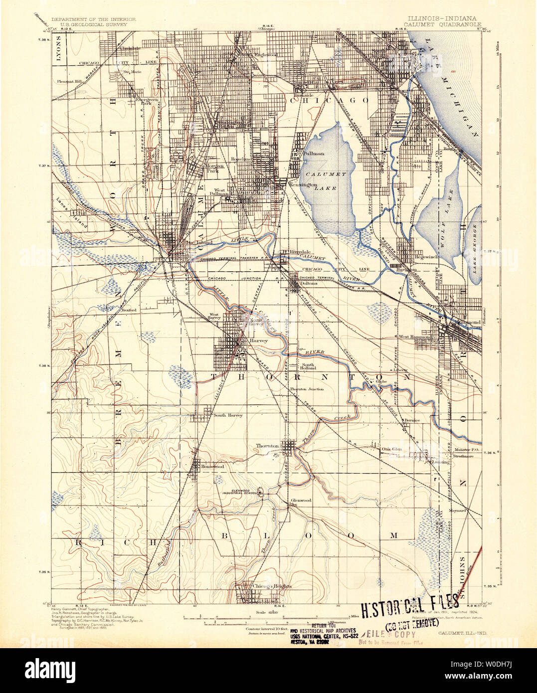 Calumet map hires stock photography and images Alamy