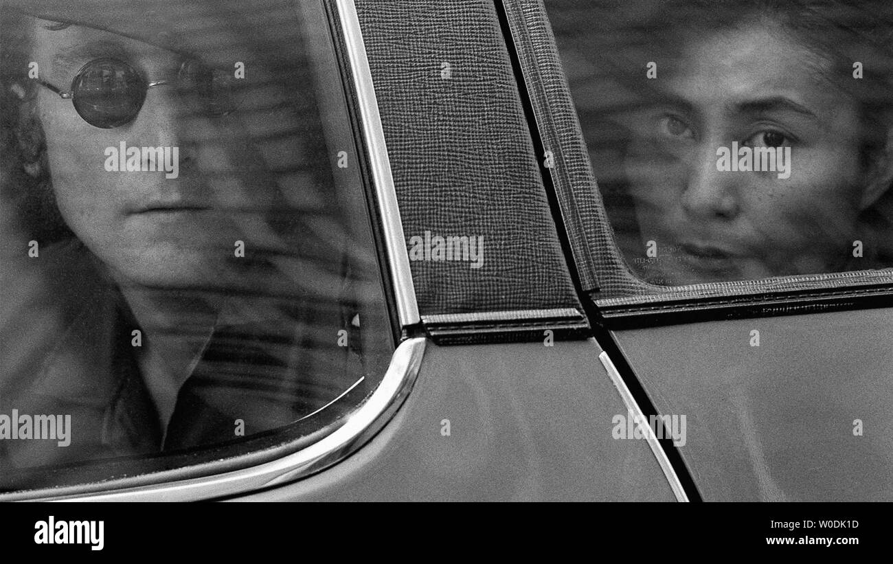 John Lennon And Yoko Ono Stock Photos John Lennon And Yoko Ono