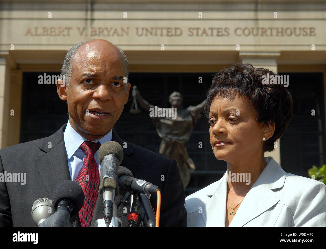Rep. William Jefferson, DLA, with his wife Andrea Green Jefferson
