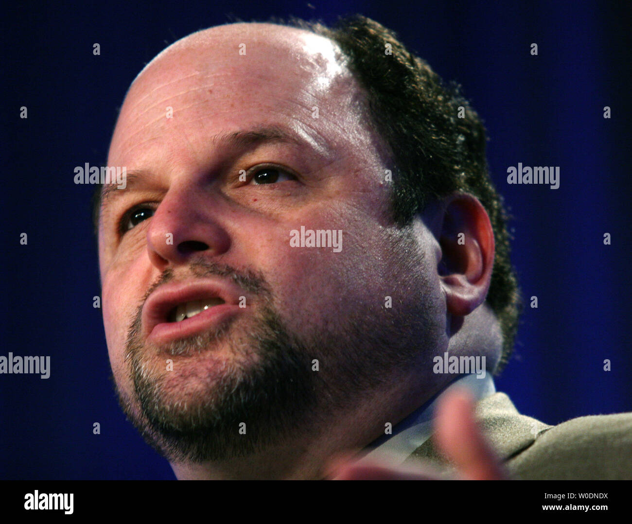Actor Jason Alexander hosts the Gala Awards Dinner as part of the 'Take America Back' campaign in Washington on June 19, 2007. (UPI Photo/Dominic Bracco II) Stock Photo