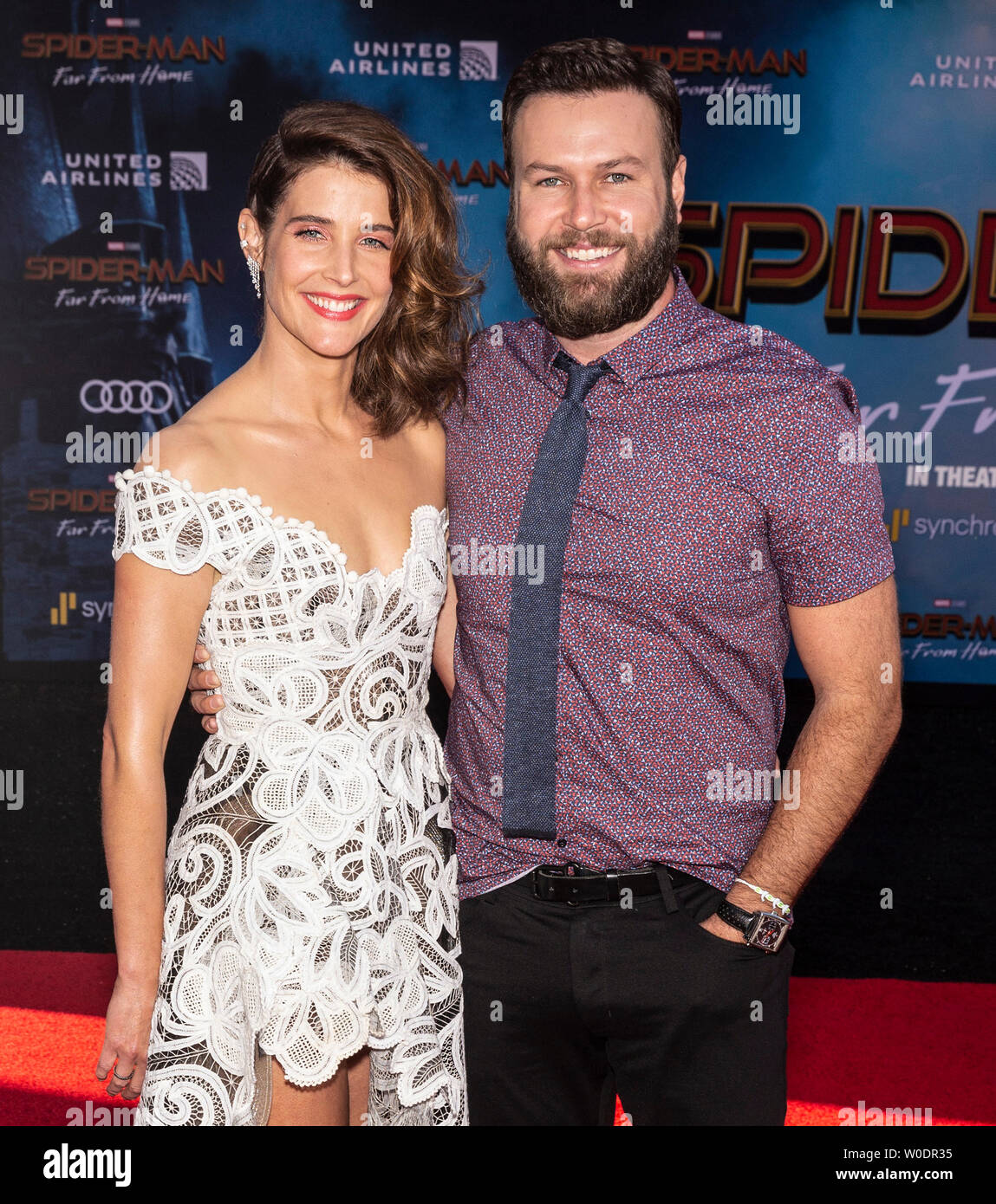 Los Angeles, CA - June 26, 2019: Cobie Smulders and Taran Killam attend the  premiere of Sony Pictures "Spider-Man Far From Home" held at TCL Chinese T  Stock Photo - Alamy