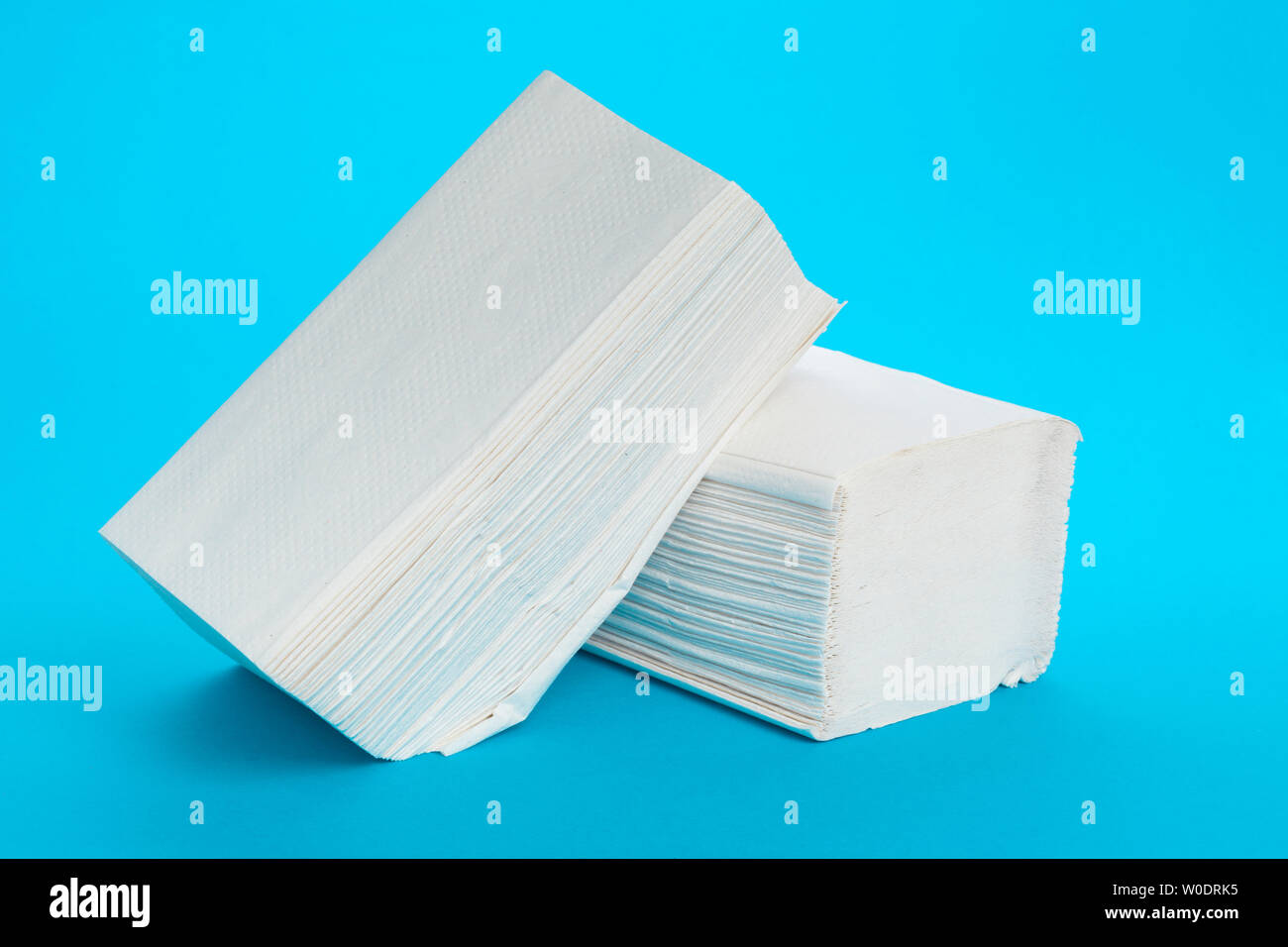 Paper towels isolated Stock Photo Alamy