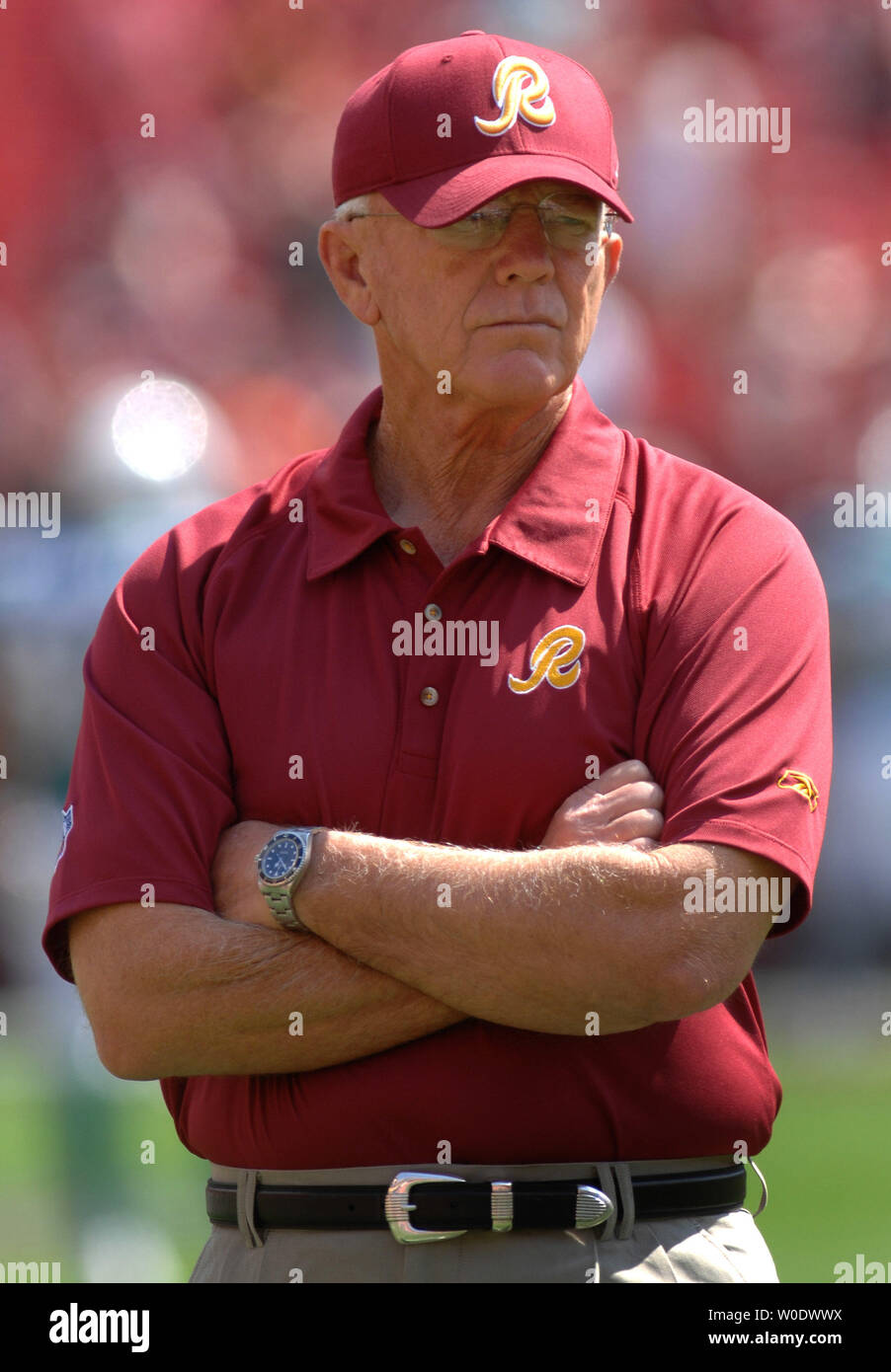 Washington redskins coach joe gibbs hi 