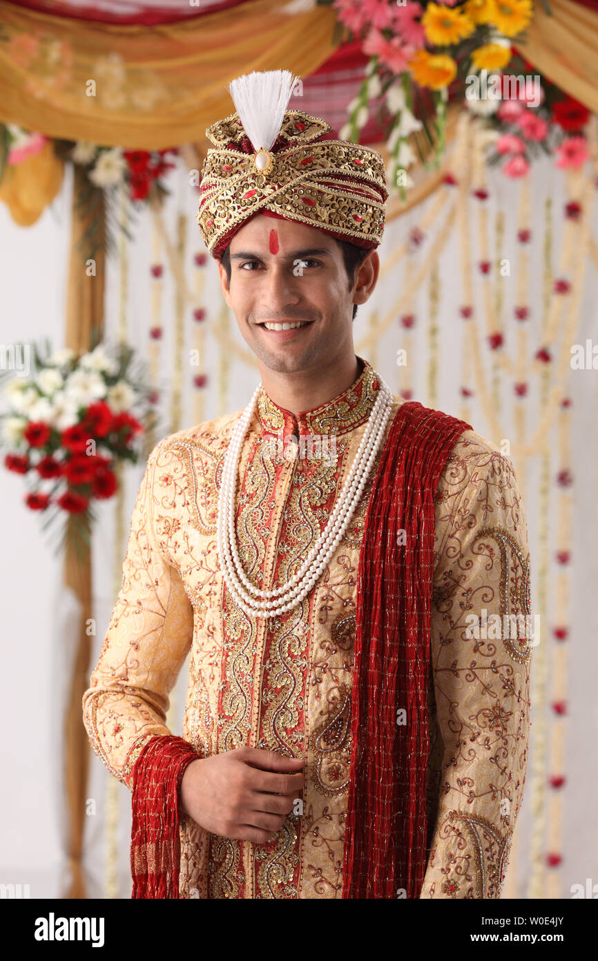 traditional indian groom