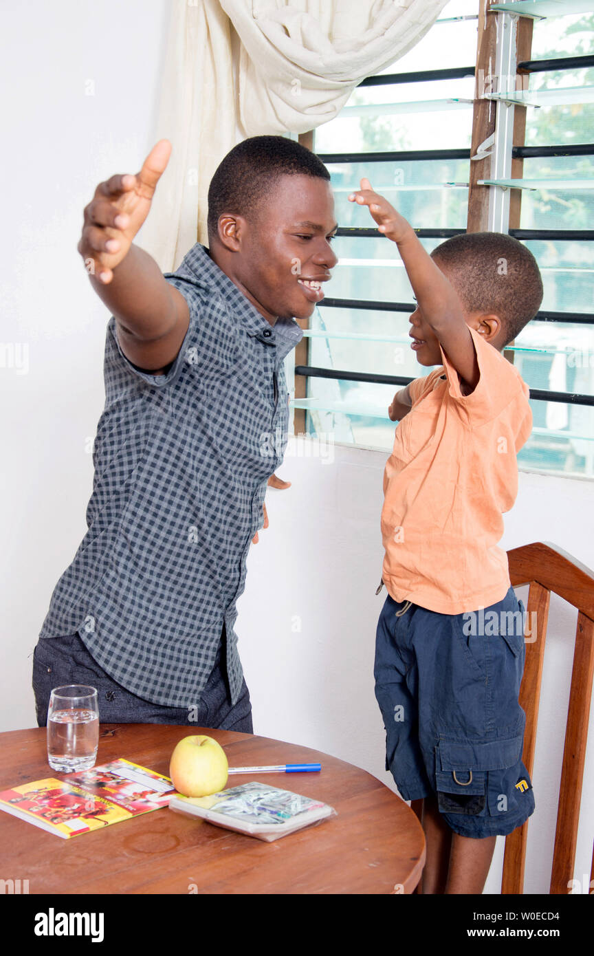 Father with preschool age child hi-res stock photography and images - Alamy
