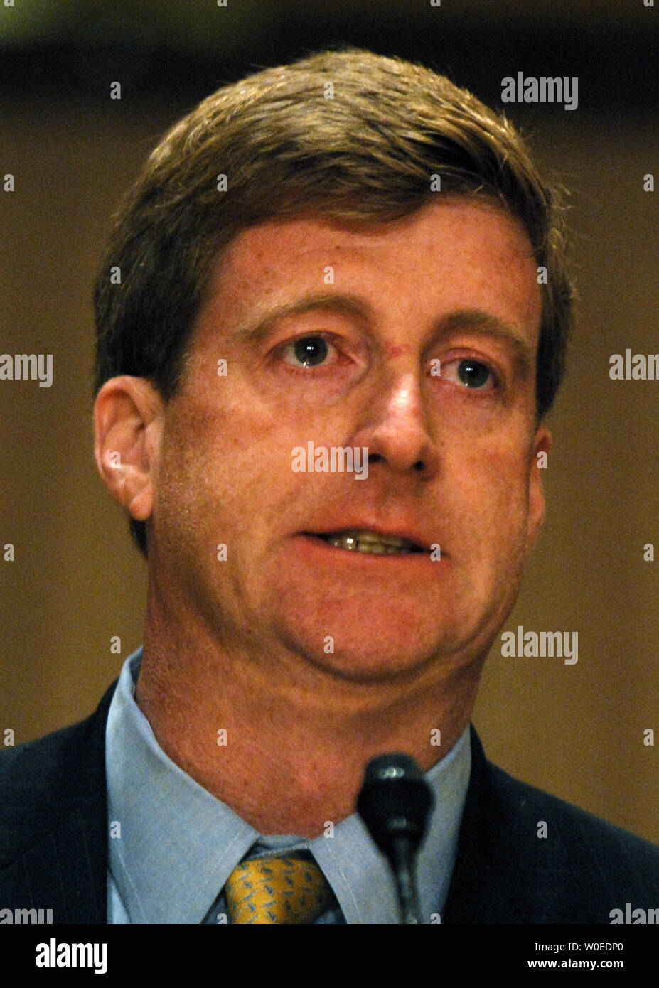 Rep. Patrick Kennedy (D-RI) speaks after accepting the Frank Harkin ...