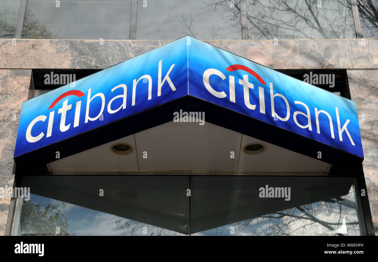 Citibank branch sign hires stock photography and images Alamy