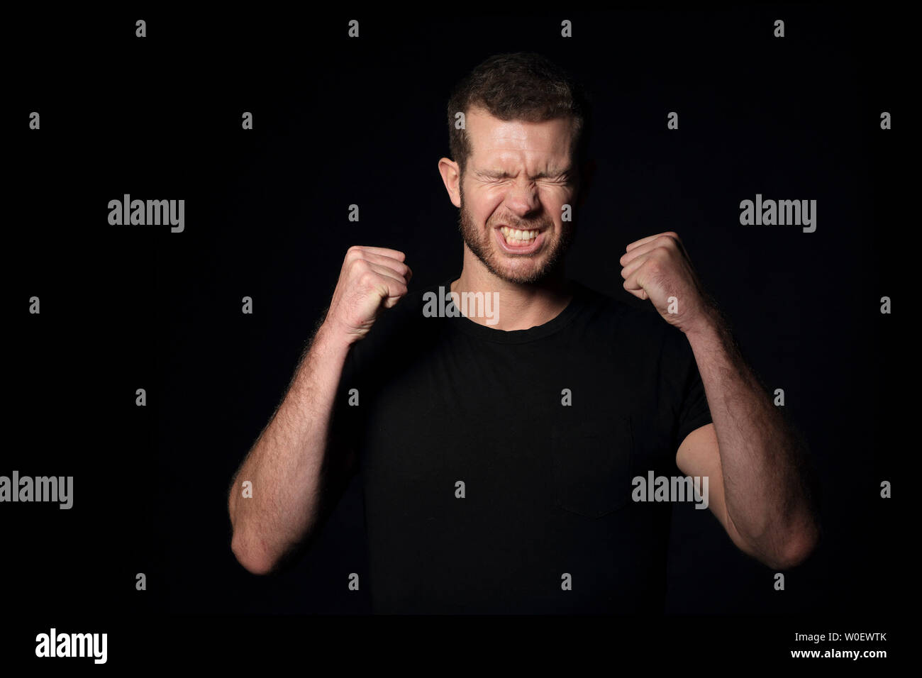 30 years old man, look Stock Photo