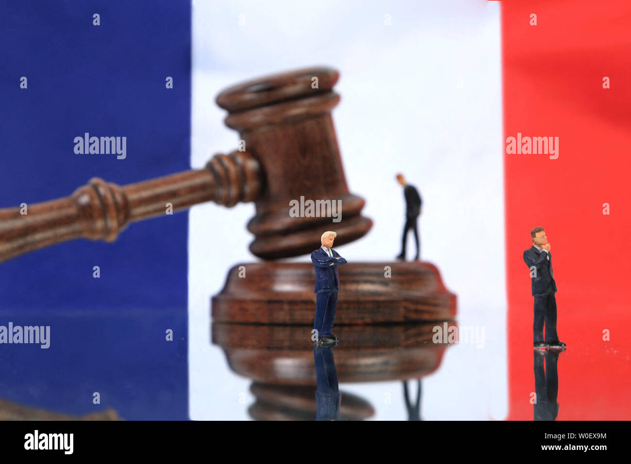Law in France Stock Photo