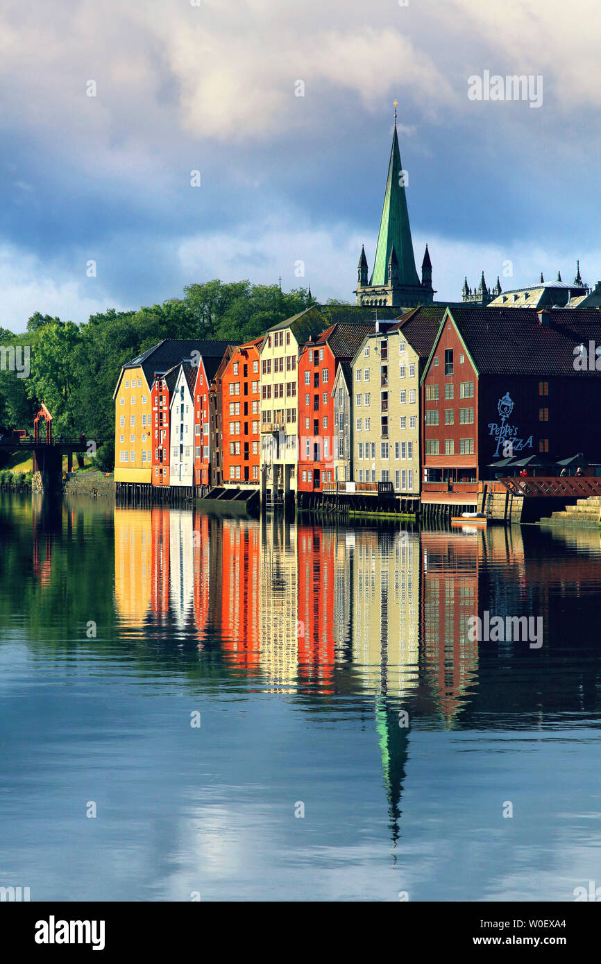 Europe,Norway, Trondheim Stock Photo