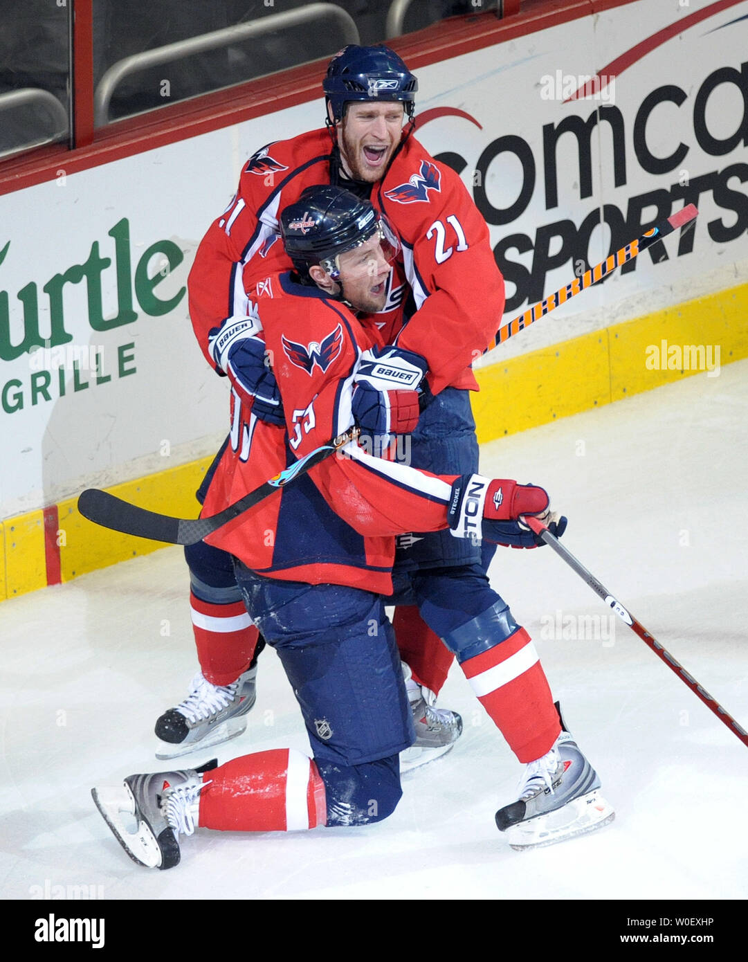 Washington Capitals forward David 