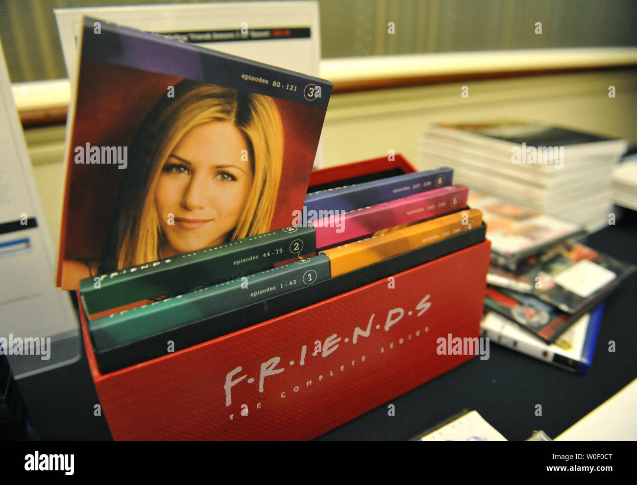 A Friends Counterfeit Dvd Box Set Is Seen On Display At A Press Conference Held By The Congressional Anti Piracy Caucus To Release Their Top Five Countries On The 09 Counterfeit Watch List A Friends Counterfeit Dvd Box Set Is Seen On Display At A Press Conference Held By The Congressional Anti Piracy Caucus To Release Their Top Five Countries On The 09 Counterfeit Watch List