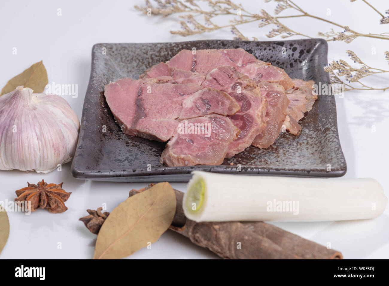 soy sauce beef Stock Photo Alamy