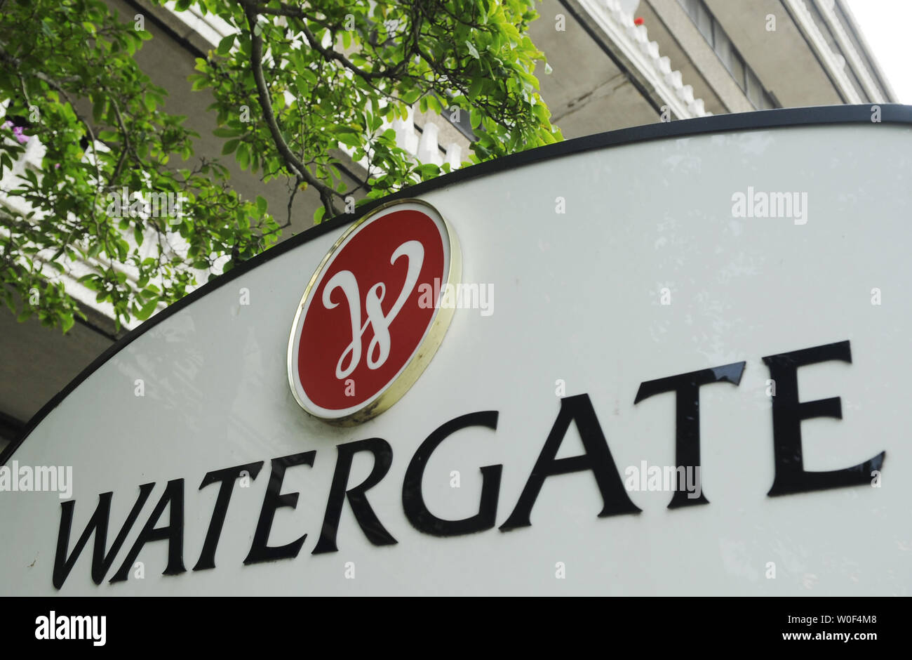 The Watergate complex, where the infamous DNC office break-in led to the resignation of U.S. President Richard M. Nixon, is seen in Washington on July 21, 2009. The property is now listed for sale.  (UPI Photo/Alexis C. Glenn) Stock Photo