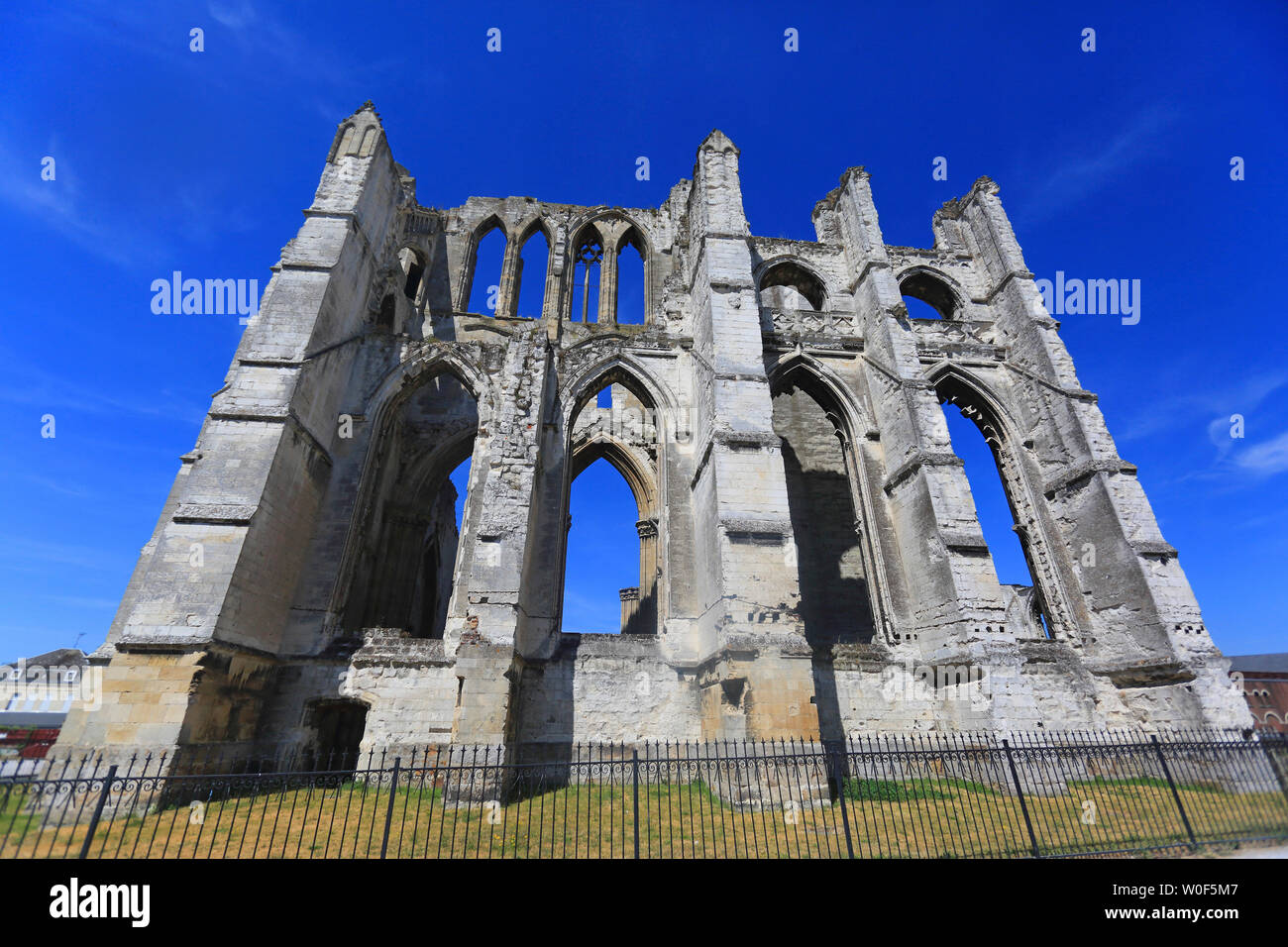 France, Saint-Omer Saint-Bertin Abbey Stock Photo - Alamy