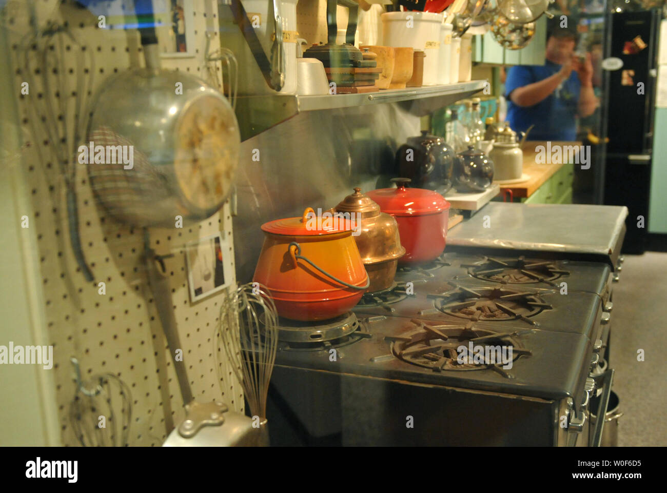 Julia Childs Kitchen Is Seen At The Bon Appetit Julia
