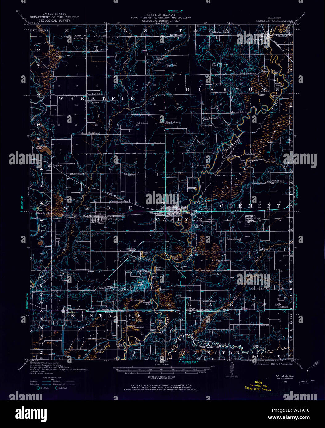 Carlyle map hires stock photography and images Alamy