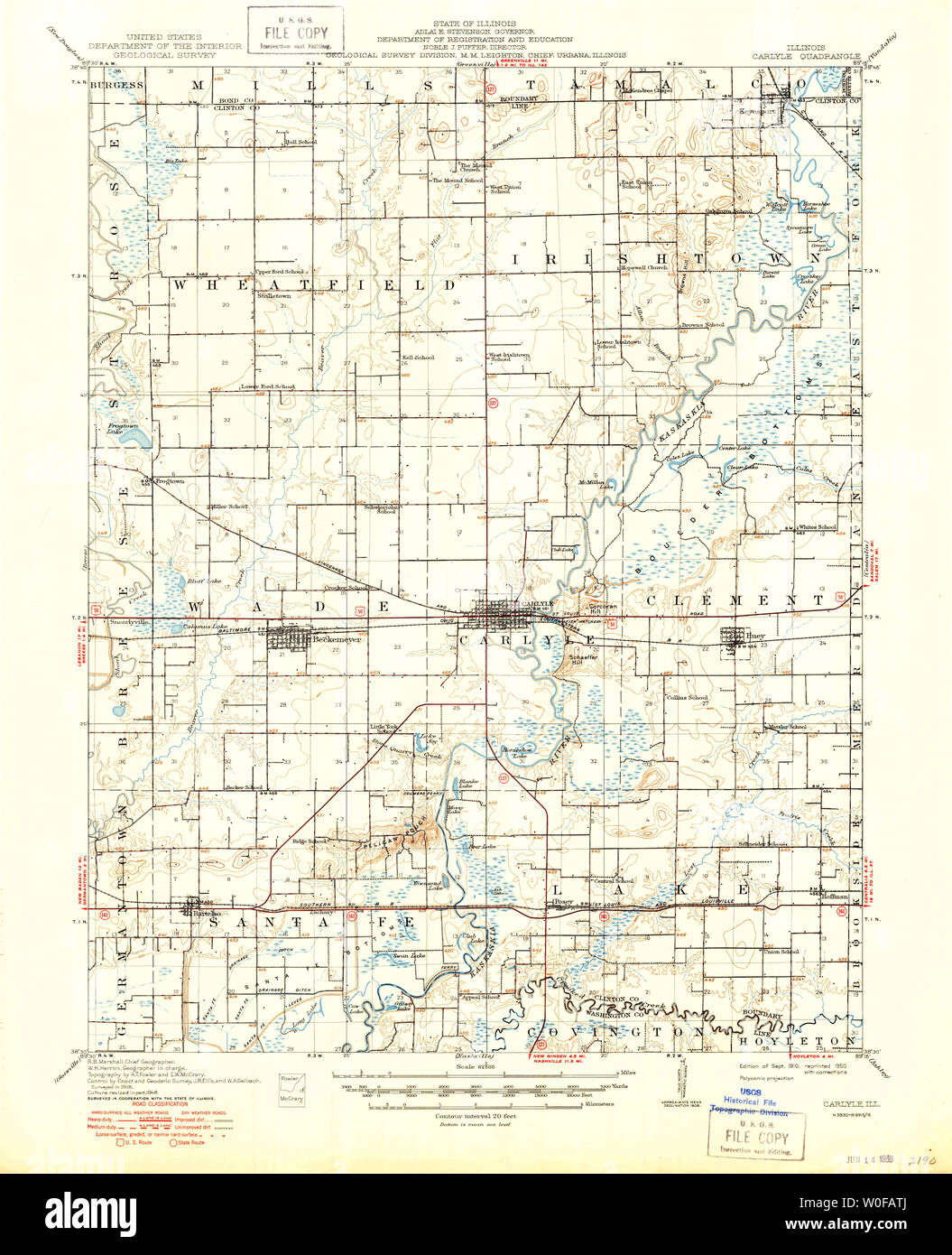 Carlyle map hires stock photography and images Alamy