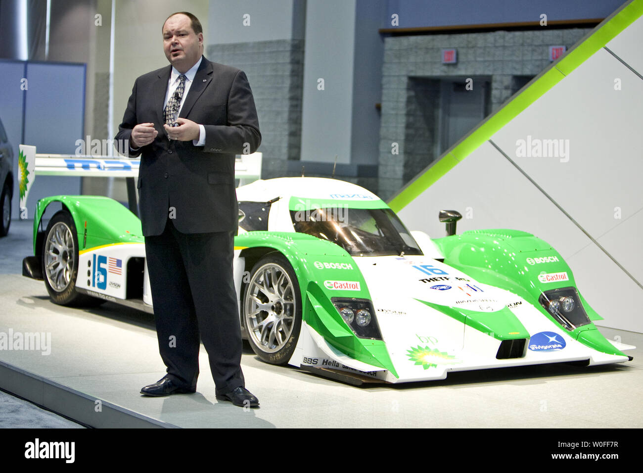 Mazda Senior Vice President of Research and Development Robert Davis ...