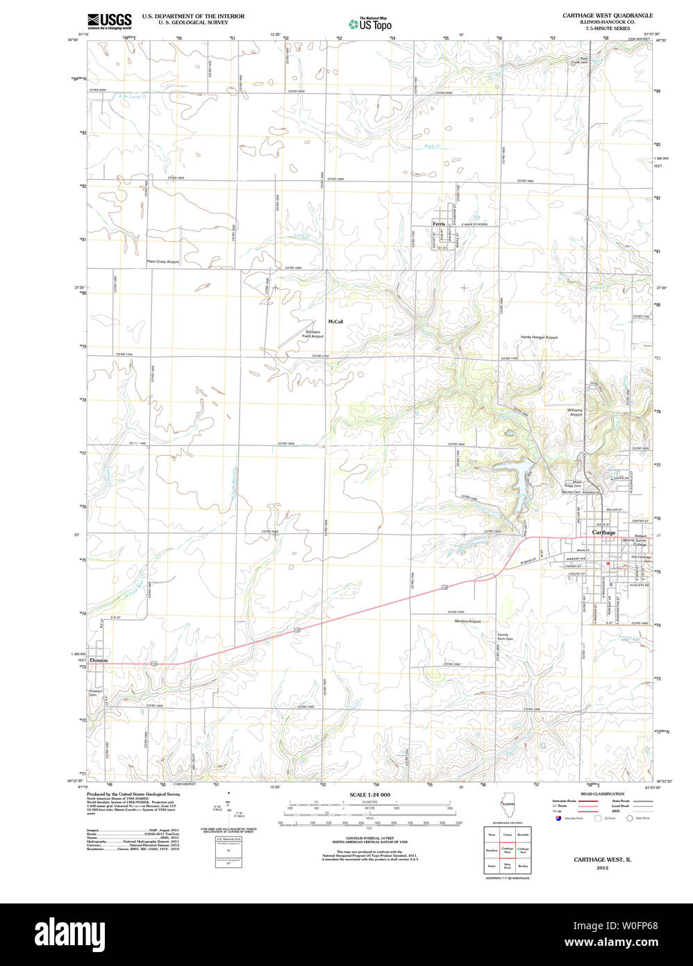 Carthage map Cut Out Stock Images & Pictures Alamy