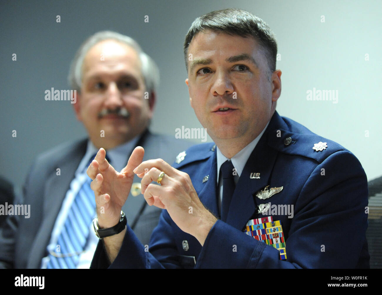 Col Tomko Air force rescue coordination center hi-res stock photography and ...