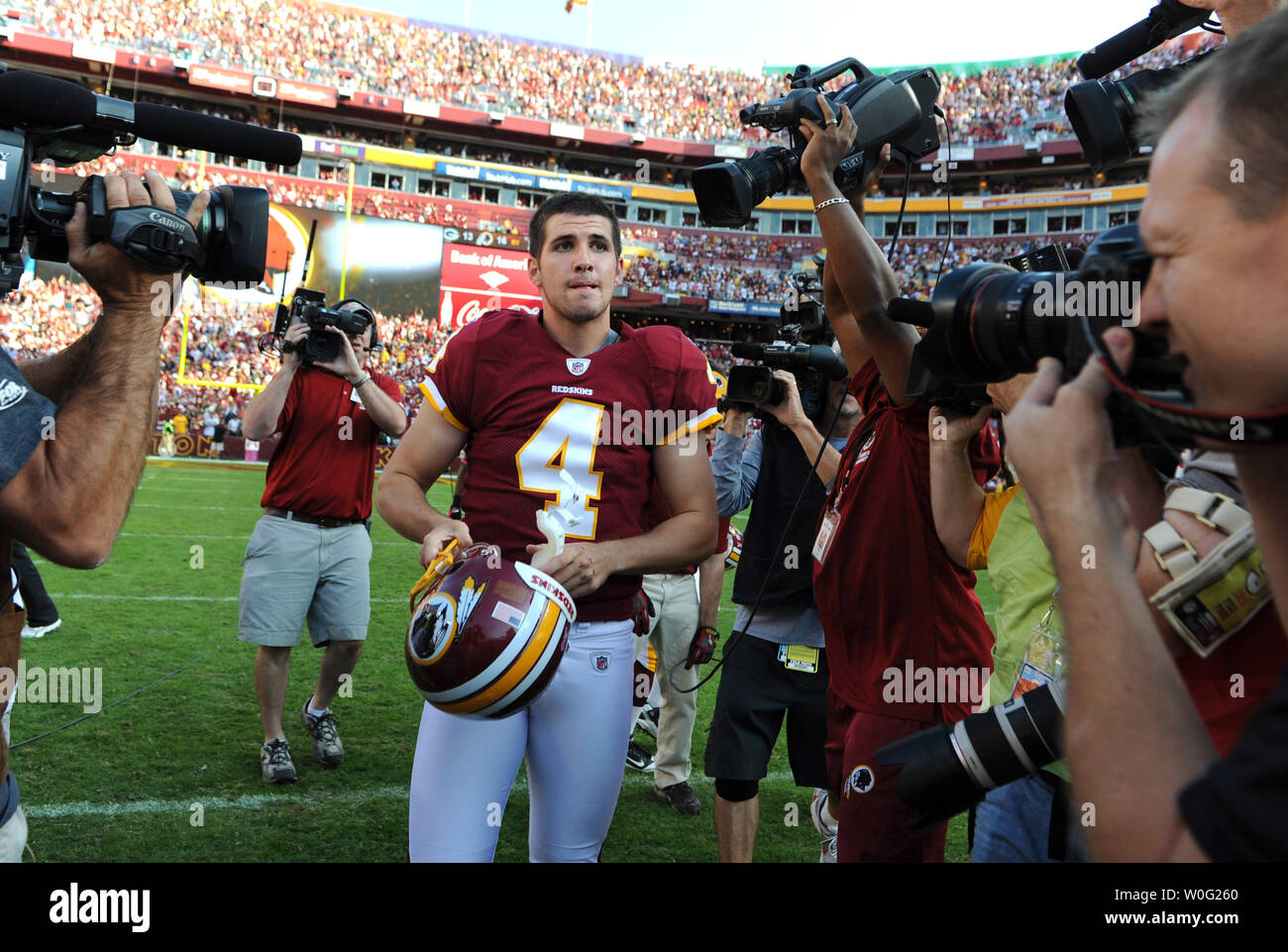 Graham Gano had to be cut by the Redskins before he'd grow into this  63-yard, game-winning kicker - The Athletic