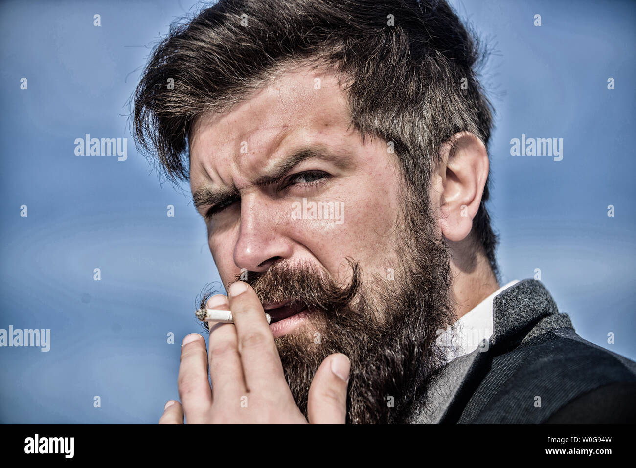Own smoke hi-res stock photography and images - Alamy
