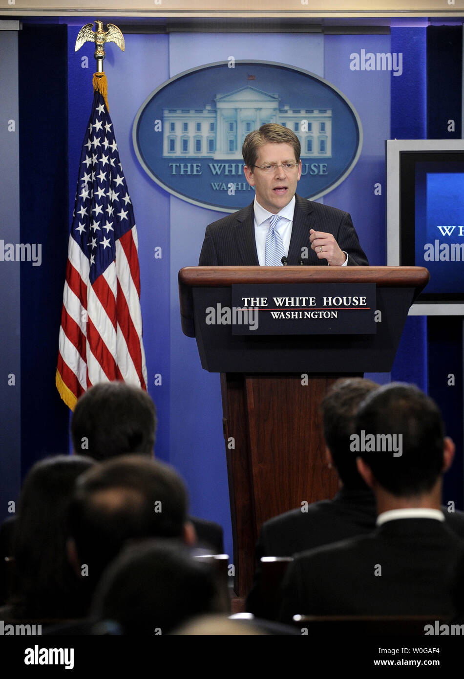 Press Secretary Jay Carney announces U.S. President Barack Obama's ...