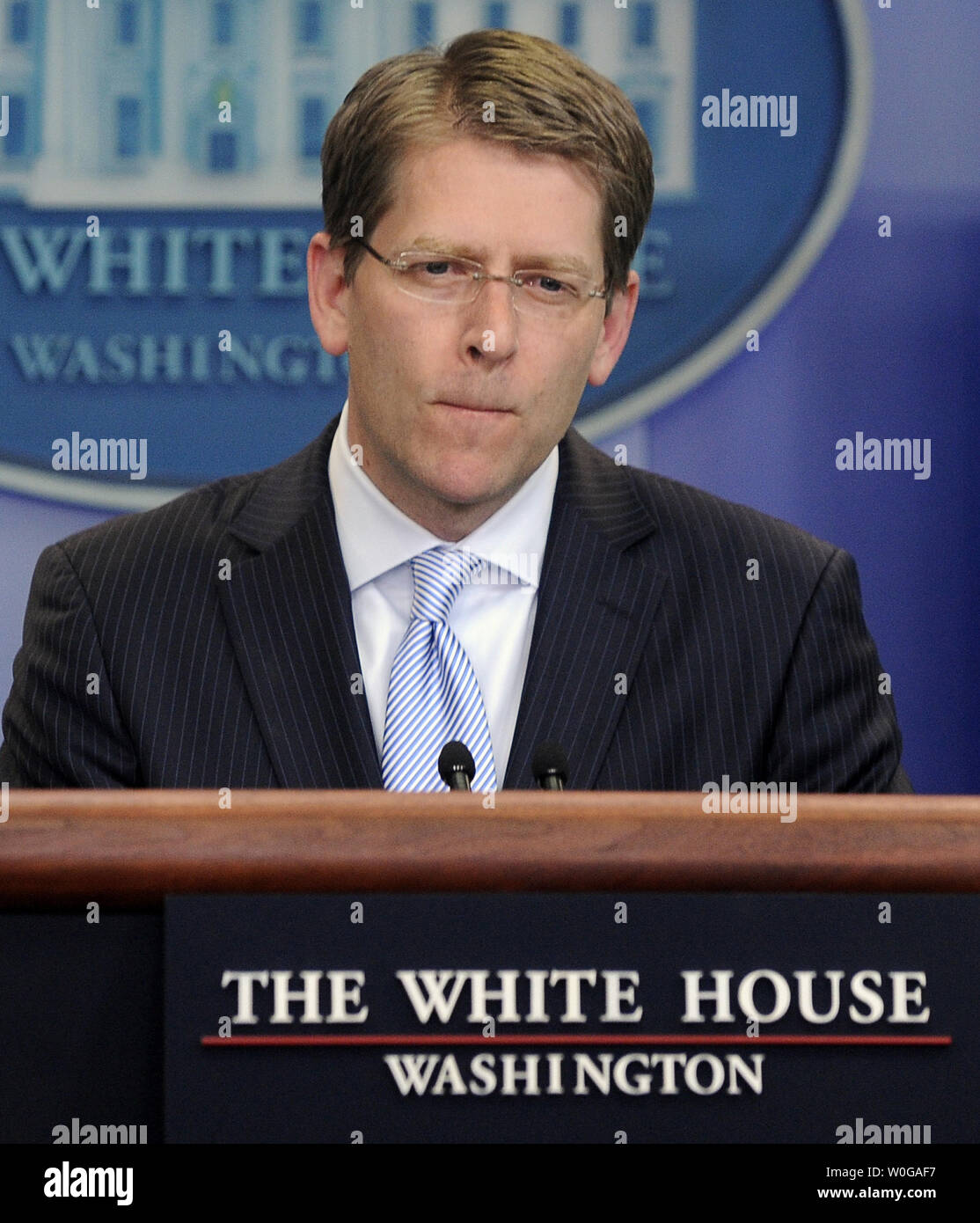 Press Secretary Jay Carney announces U.S. President Barack Obama's ...