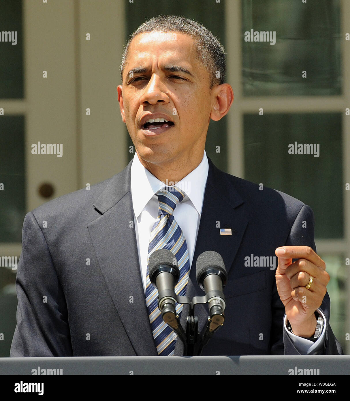 U S President Barack Obama Discusses The Debt Ceiling Bill