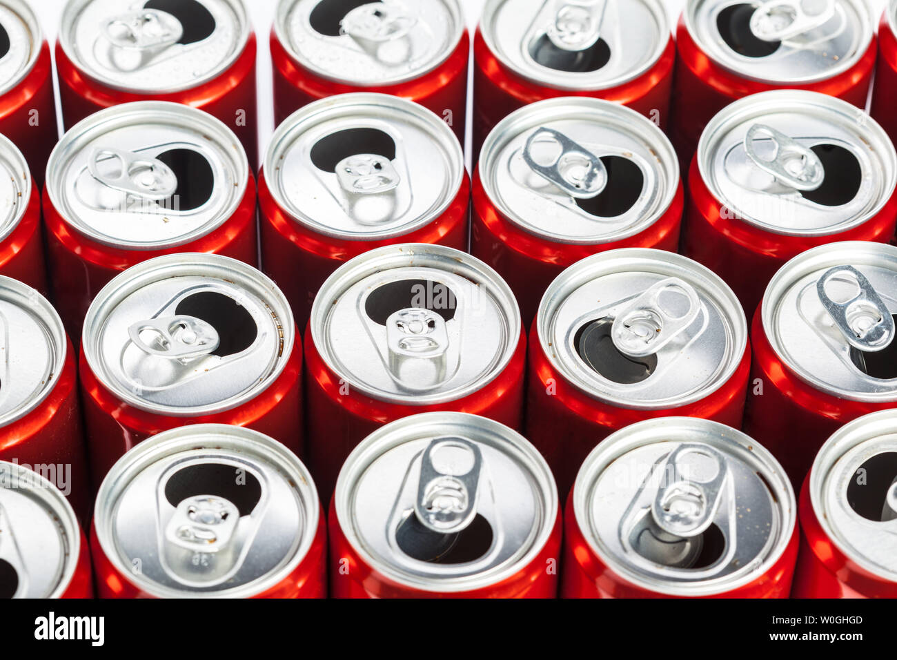 Empty recycle cans Stock Photo - Alamy