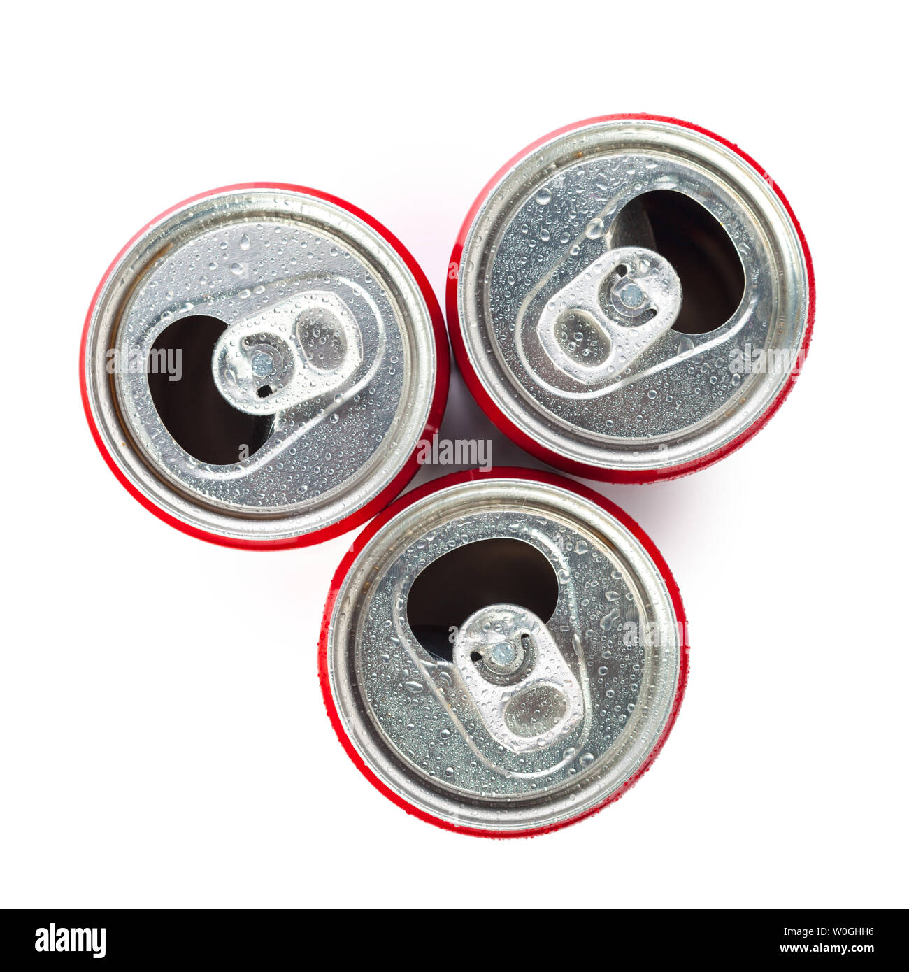 Empty recycle cans Stock Photo Alamy