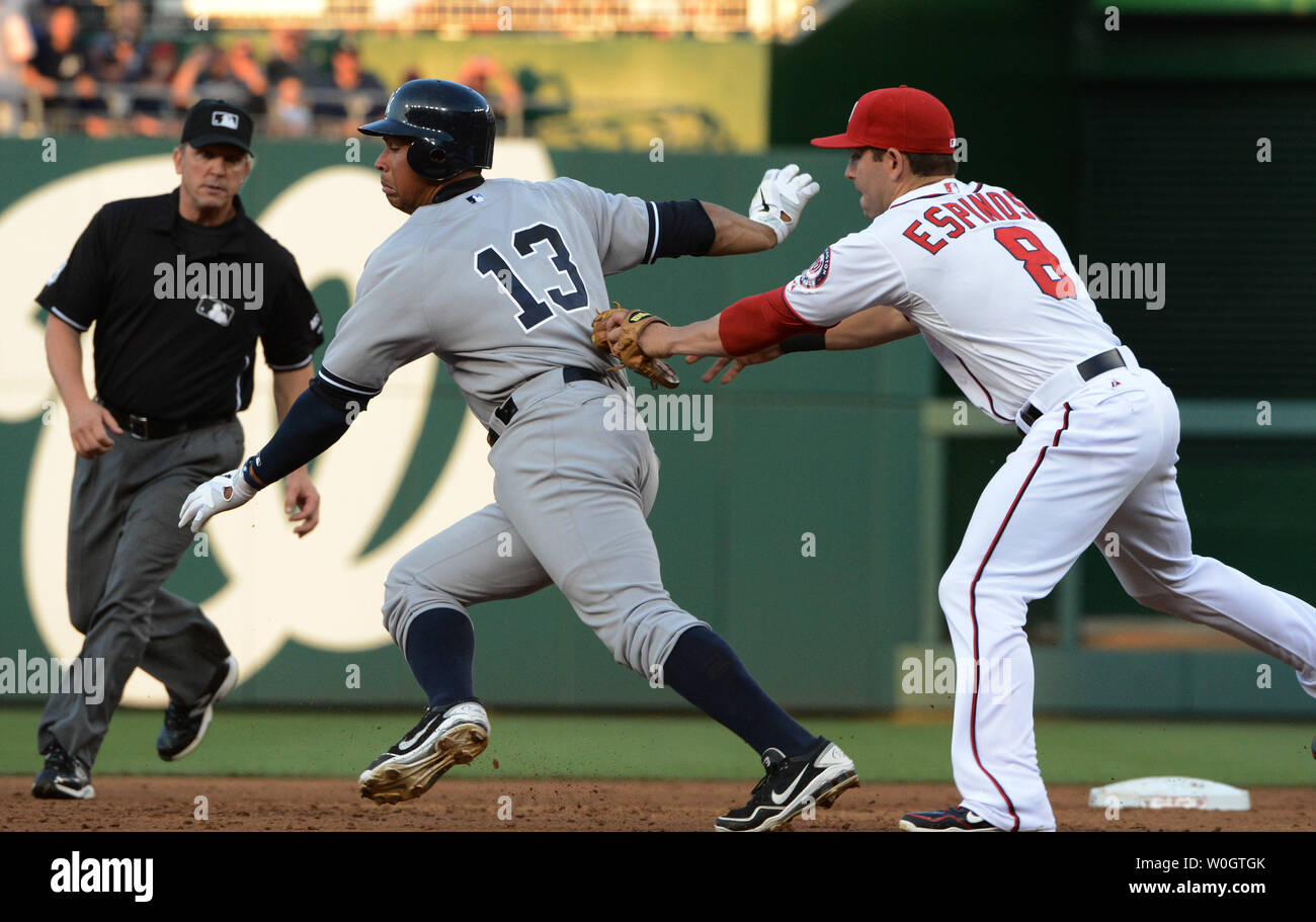 Chicago White Sox's Nick Swisher follows through on a solo homer during the  fourth inning against