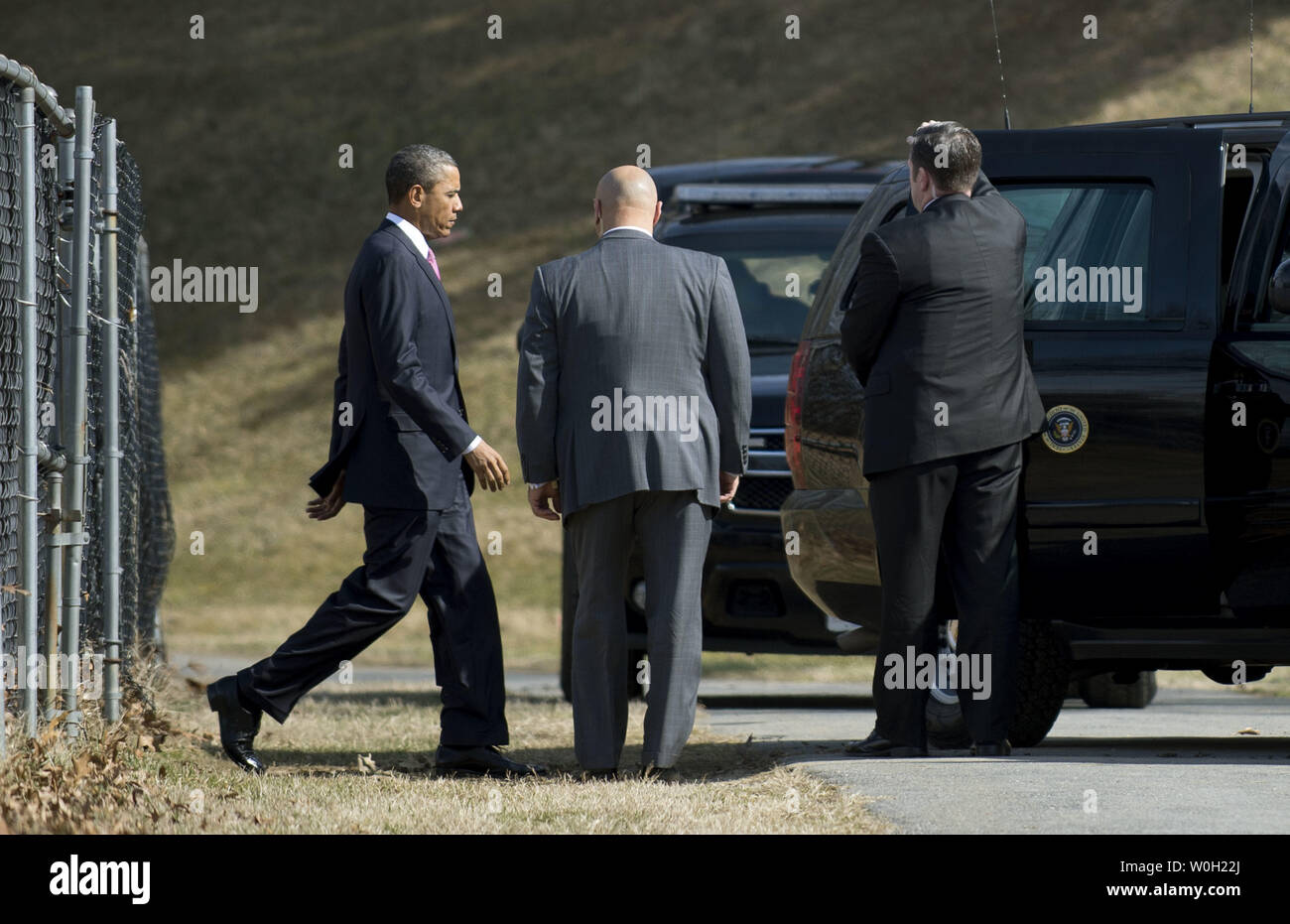 Obama Walter Reed Walter reed national military medical center hi-res stock photography ...