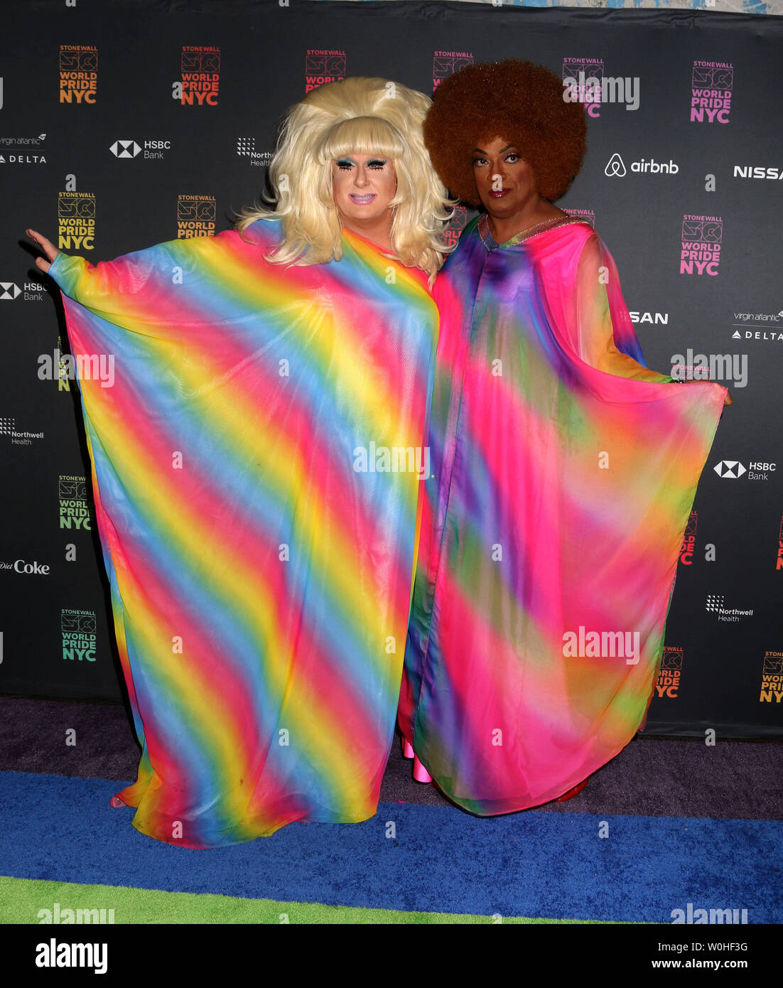 June 26, 2019 New York City, New York, U.S. LADY BUNNY and FLOTILLA