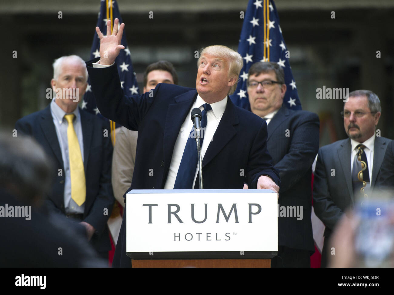 Old photo of donald trump hi-res stock photography and images - Alamy