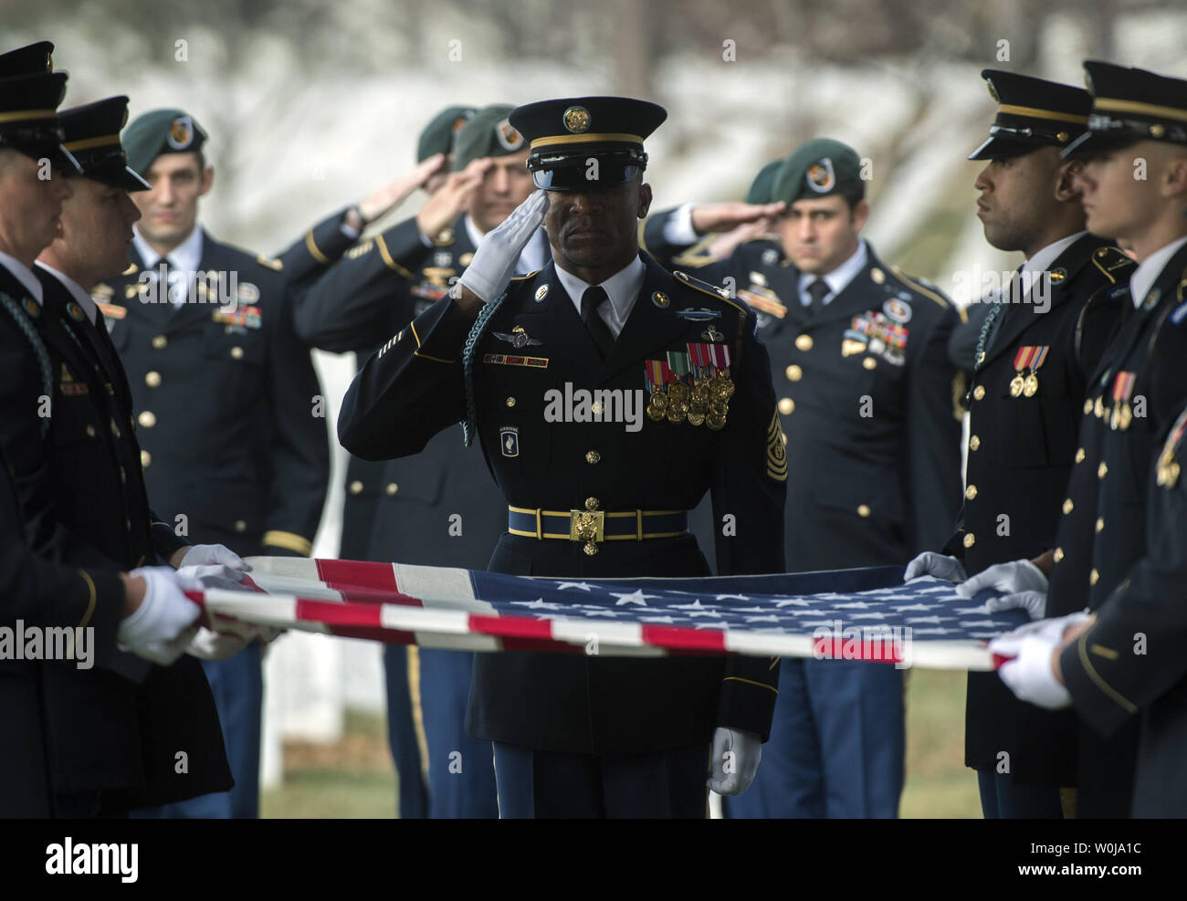 Military Rites Military funeral flag fold hi-res stock photography and images - Alamy