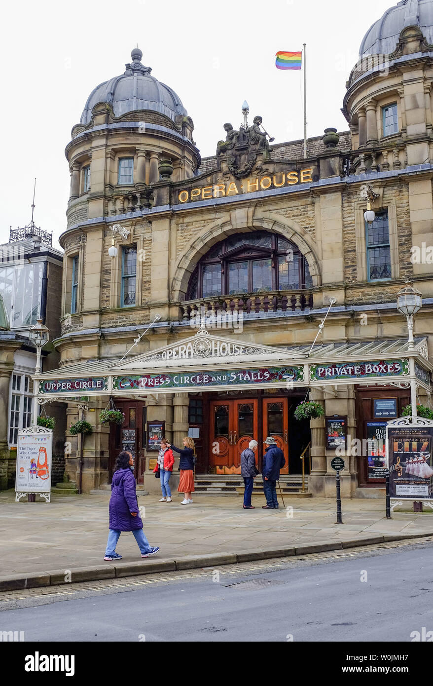 Buxton Derbyshire UK - The famous Opera House Stock Photo